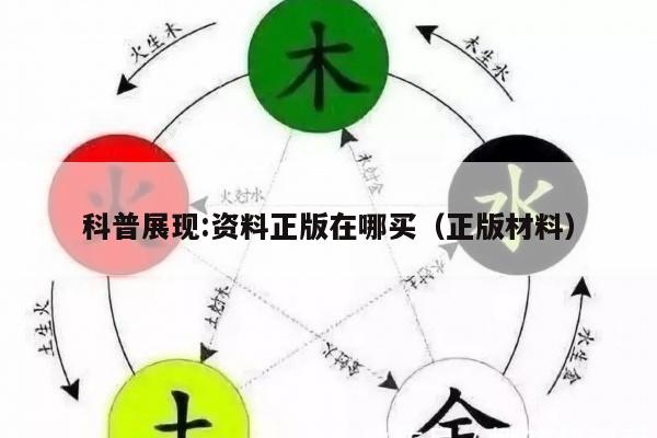 科普展现:资料正版在哪买（正版材料）